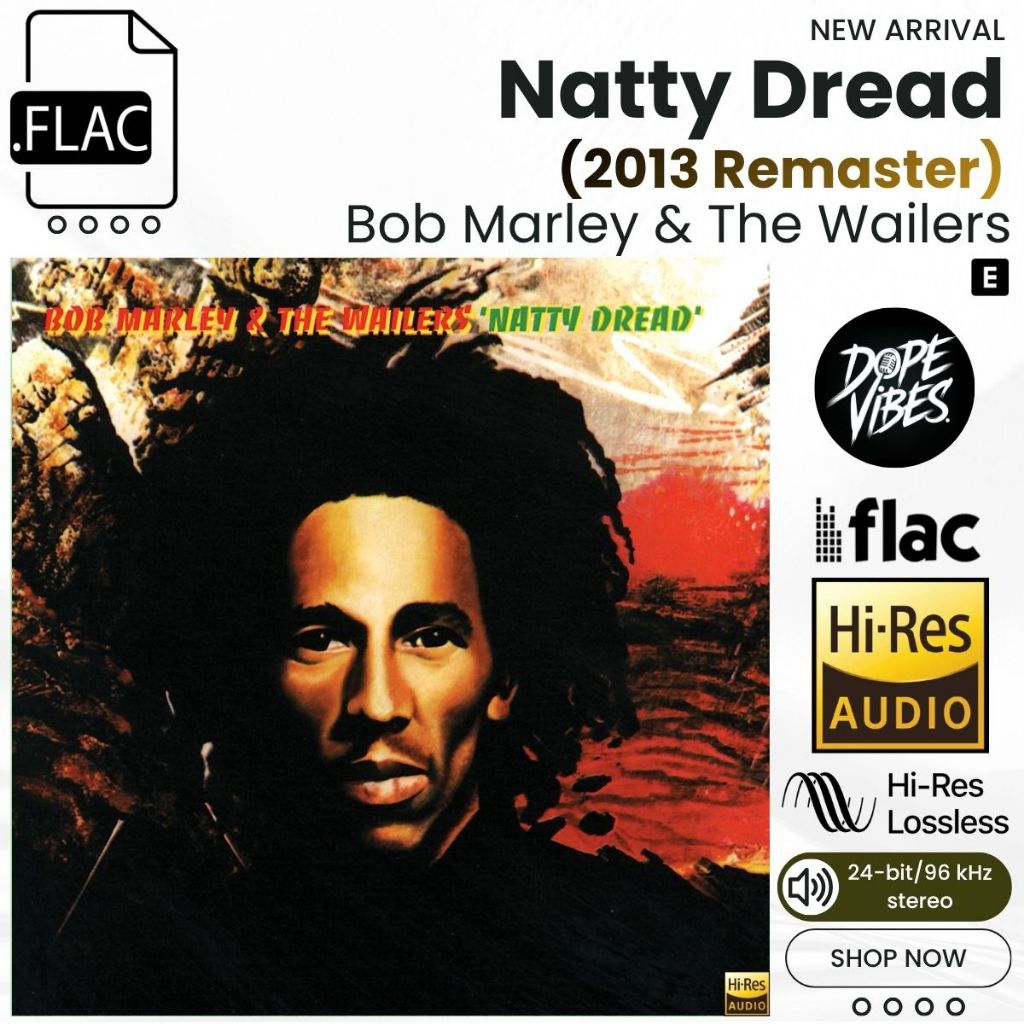 Bob Marley & The Wailers - Natty Dread (2013 Remaster) (1974) FLAC Hi-Res Lossless 24-Bit/96 kHz