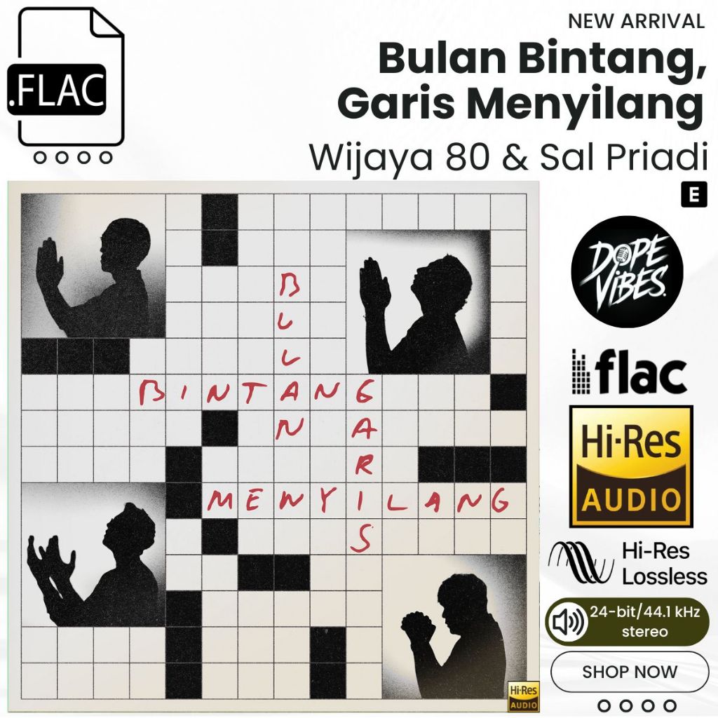 Wijaya 80 & Sal Priadi - Bulan Bintang, Garis Menyilang (Single) (2026) FLAC Hi-Res Lossless 24-Bit/