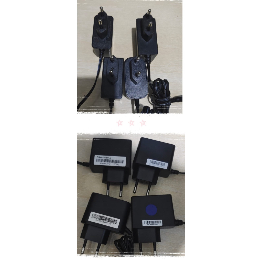 Adaptor zte 12V 1A original merek / meic,fh dan sejenisnya