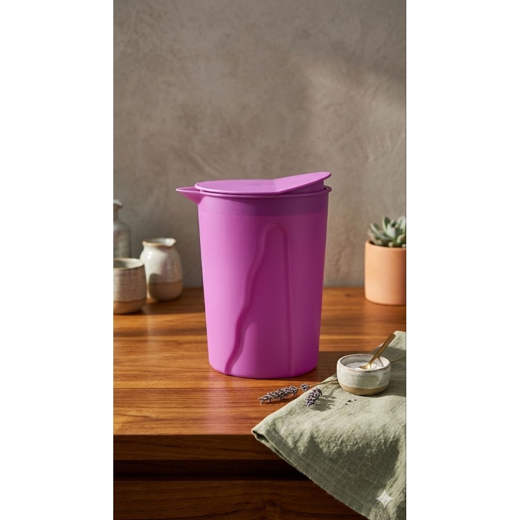 Tupperware Crescendo Jug 1L – teko tupperware new