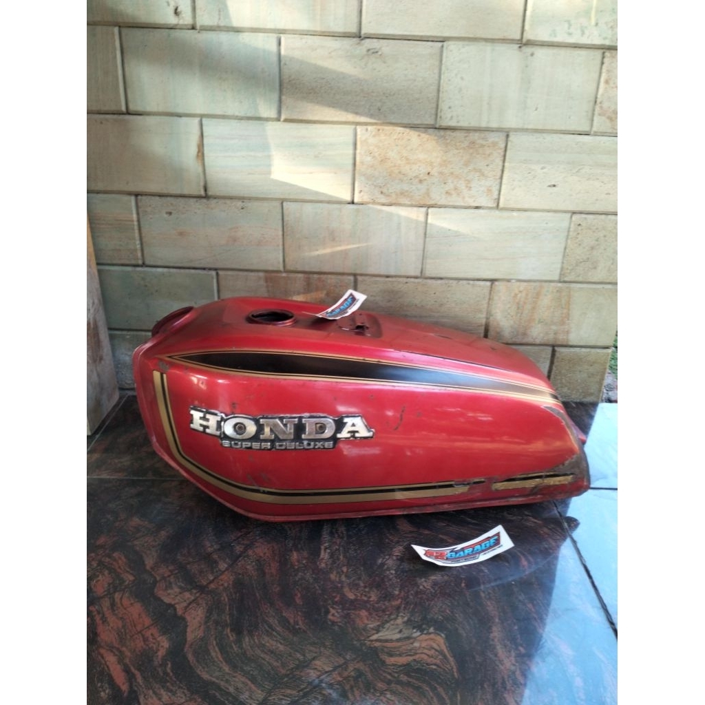 Tangki gl100 gl125 original paint merah