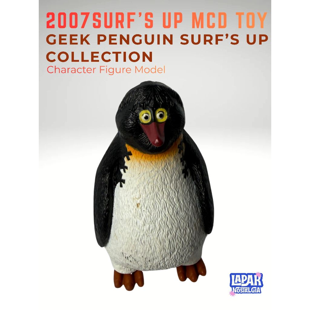 [GEEK] 2007 MCDONALD HAPPY MEAL TOY SURF'S UP PRELOVED | MAINAN HAPPY MEAL PENGUIN BEKAS KOLEKSI PRI