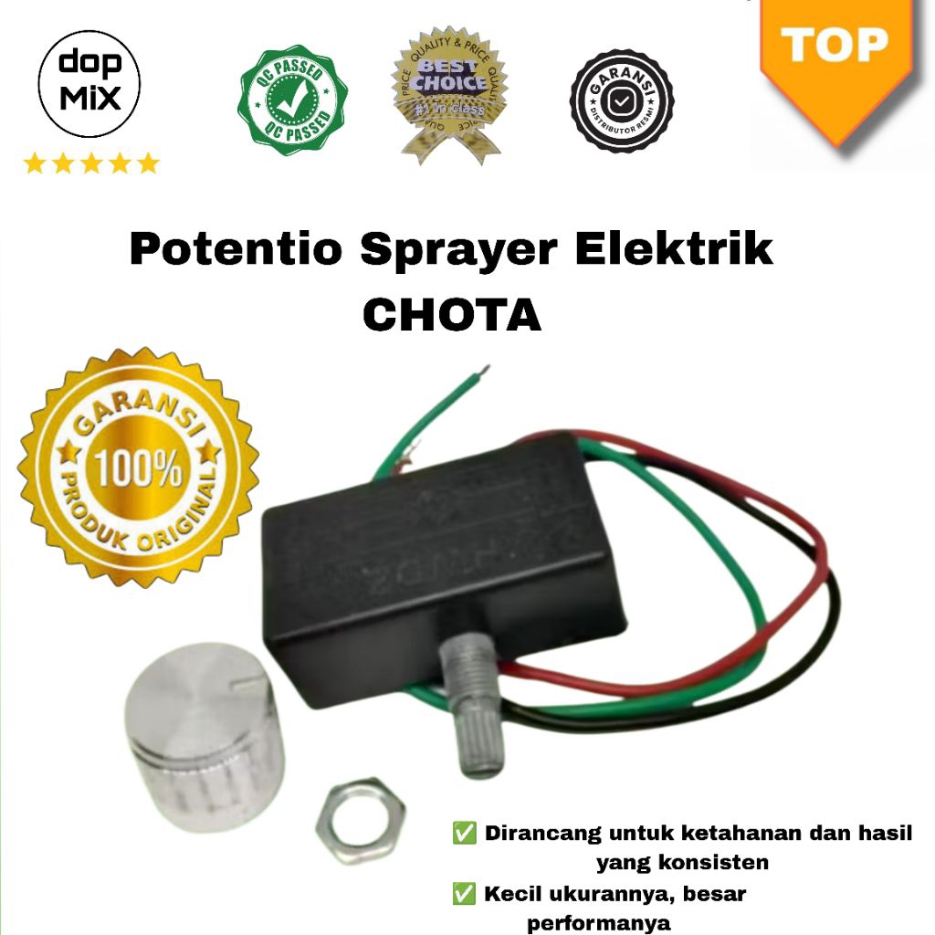 Potentio Sprayer Elektrik CHOTA Original