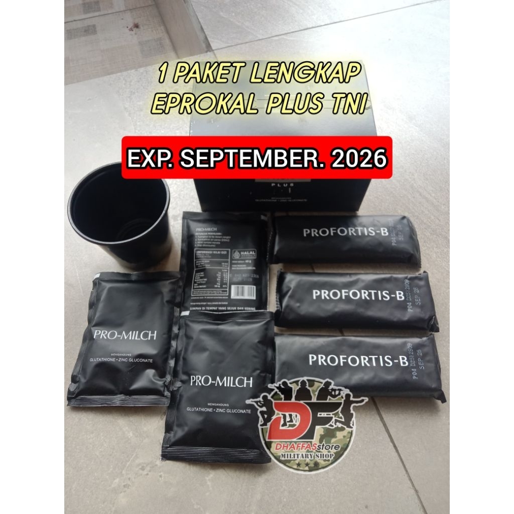PROMO SPESIAL . ORIGINAL 100% RANSUM EPROKAL PLUS TNI EXP SEPTEMBER 2026 ASLI JATAH TNI. EPROKAL PLU