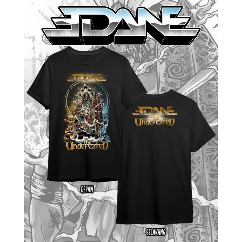 Kaos Band Edane Tshirt Distro mudik Original cotton combed 24s Jetblack super halus