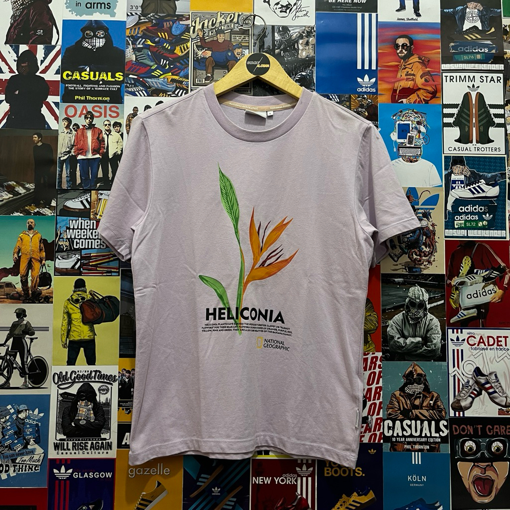 T Shirt / Kaos Oblong / Lengan Pendek / Vintage / Second / NATGEO