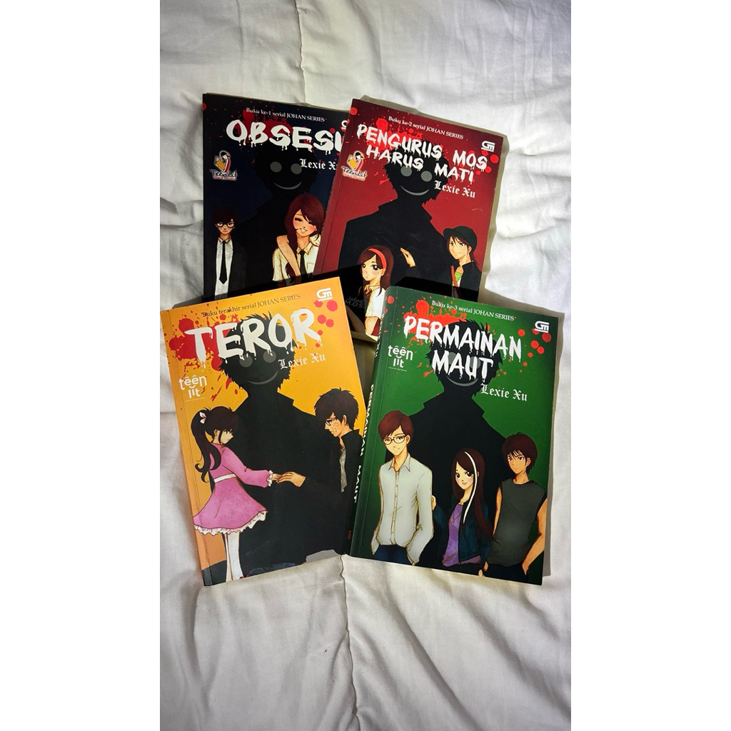 preloved lexie xu johan series & omen series