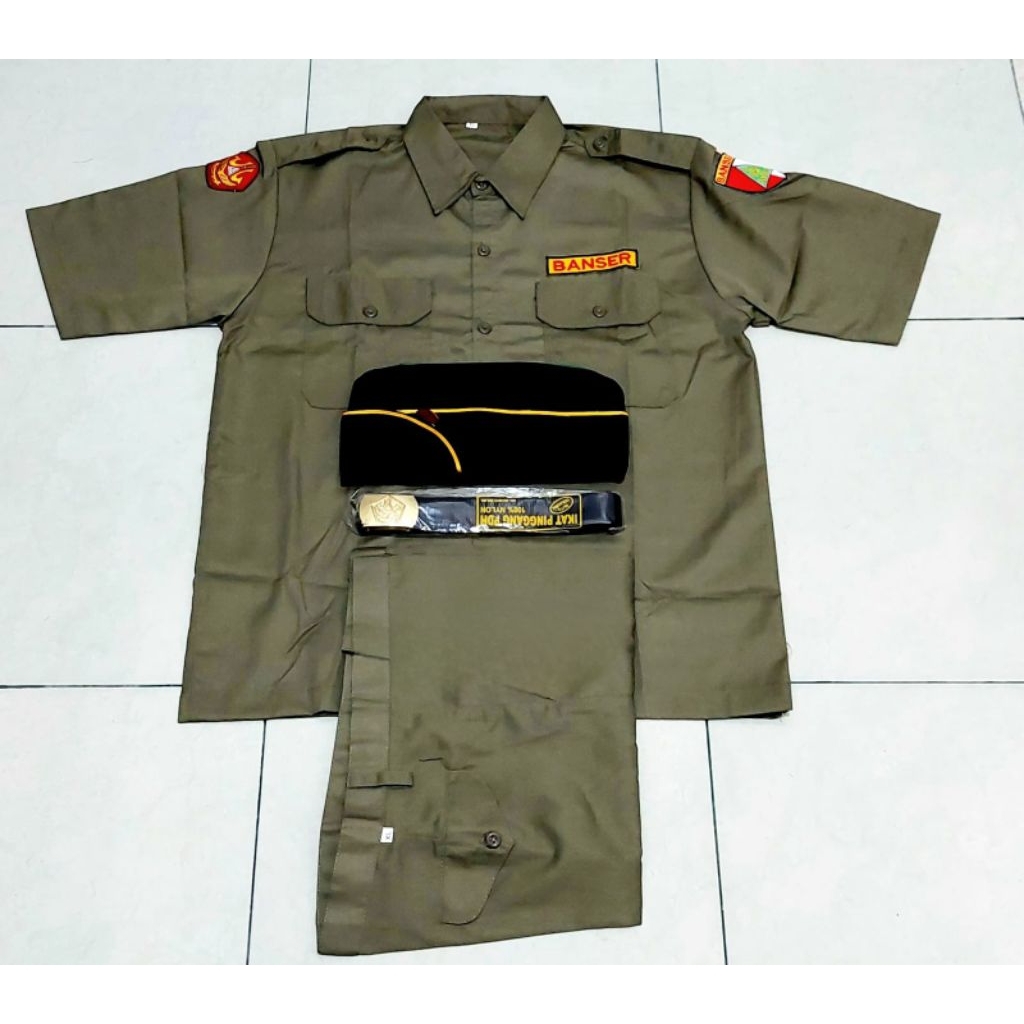 Paket Lengkap Seragam PDH Banser