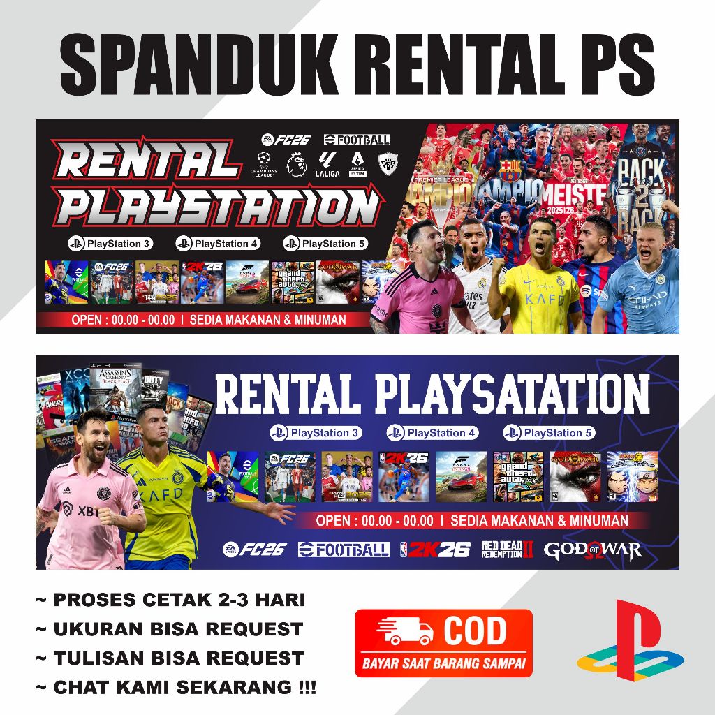 SPANDUK RENTAL PS