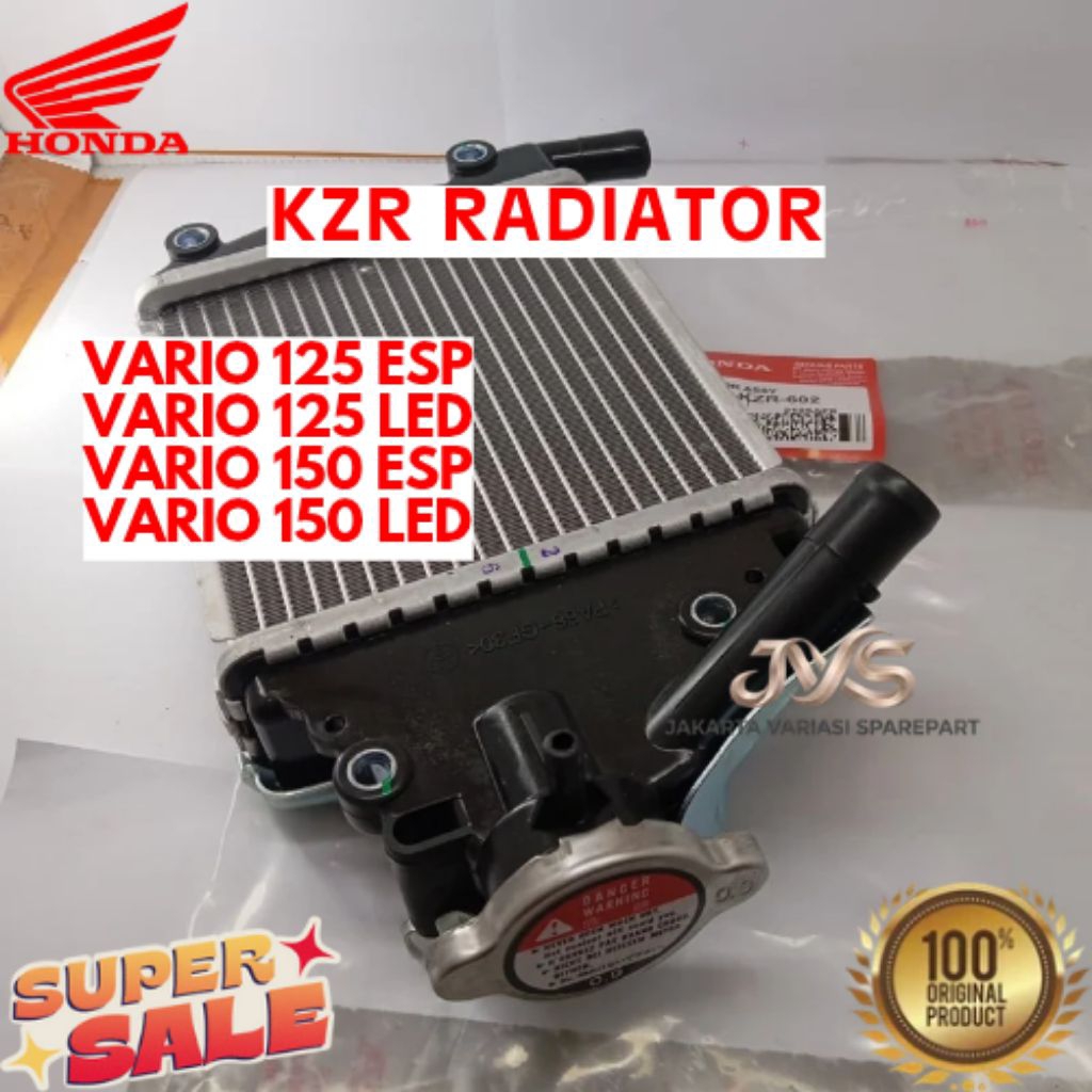 RADIATOR KODE KZR, RADIATOR VARIO 125 ESP, RADIATOR VARIO 125 LED, RADIATOR VARIO 150 ESP, RADIATOR 
