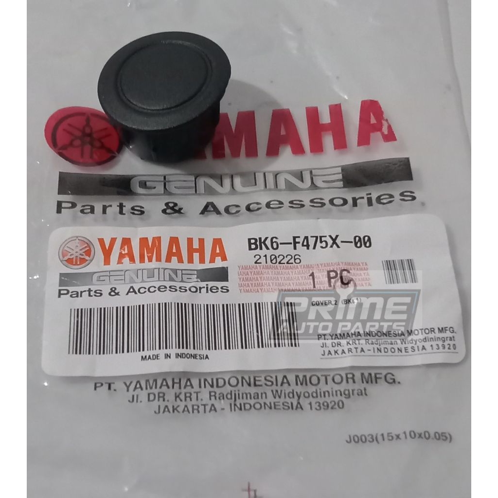 Karet Tutup Baut Jok Belakang R15 R15 VVA V3 Original Asli Yamaha BK6-F475X-00