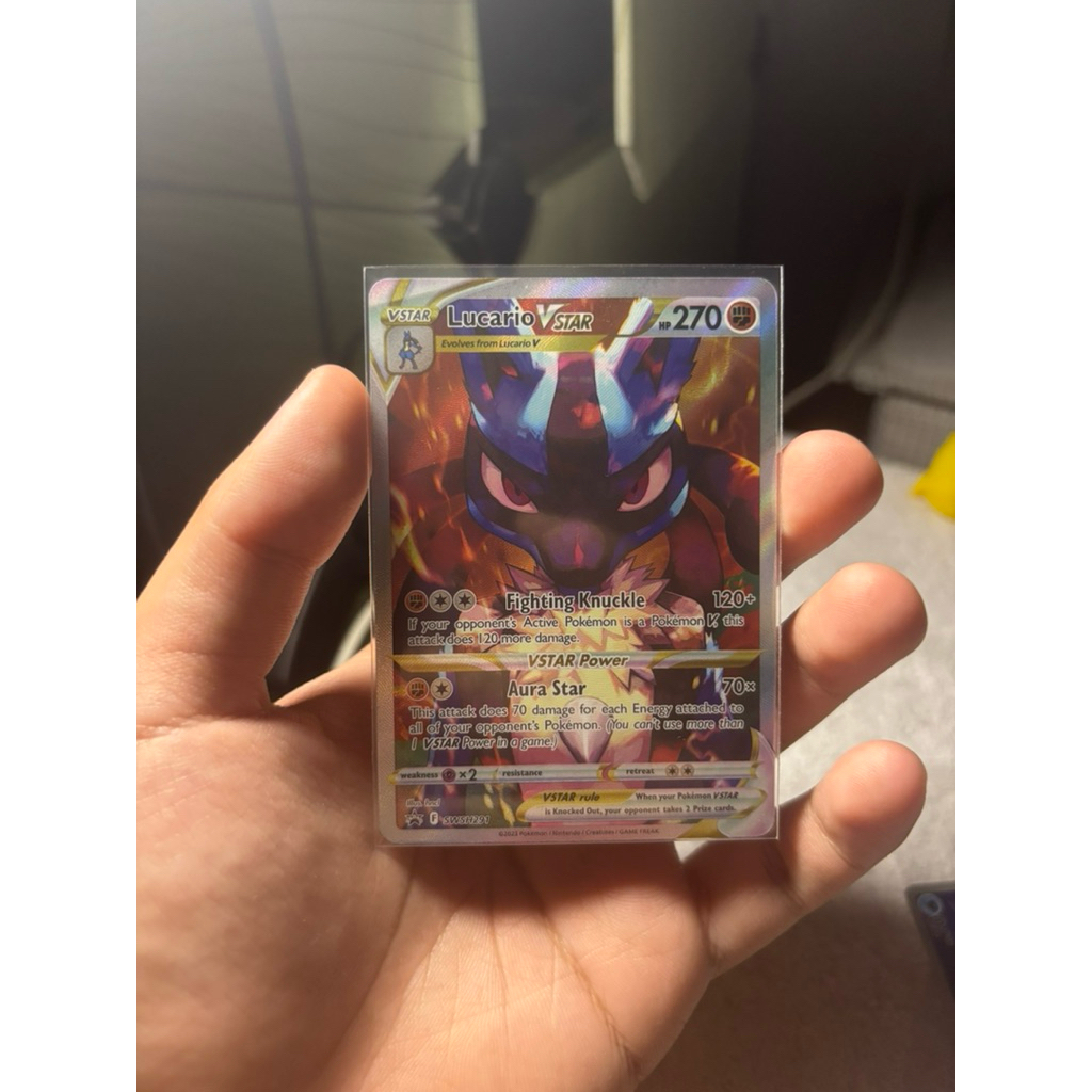 Lucario VSTAR SWSH291 | English Promo | Kartu Pokemon Original 100%