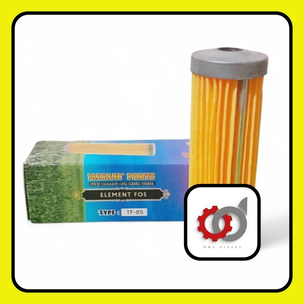 tf75 tf85 tf65 elemen FOS assy filter solar mesin diesel yanmar tf 65 tf 75 tf 85