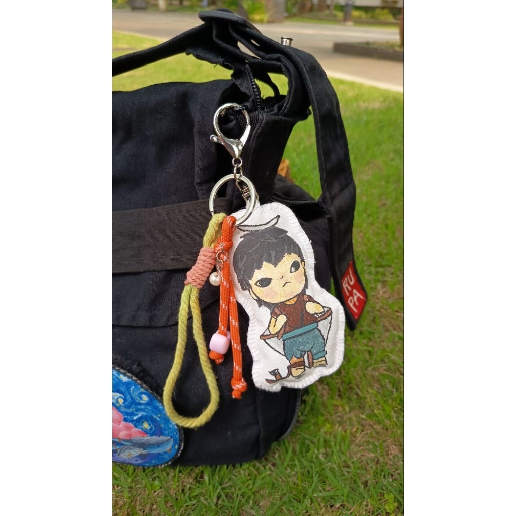 Bag charm keychain Hirono Patience / gantungan kunci