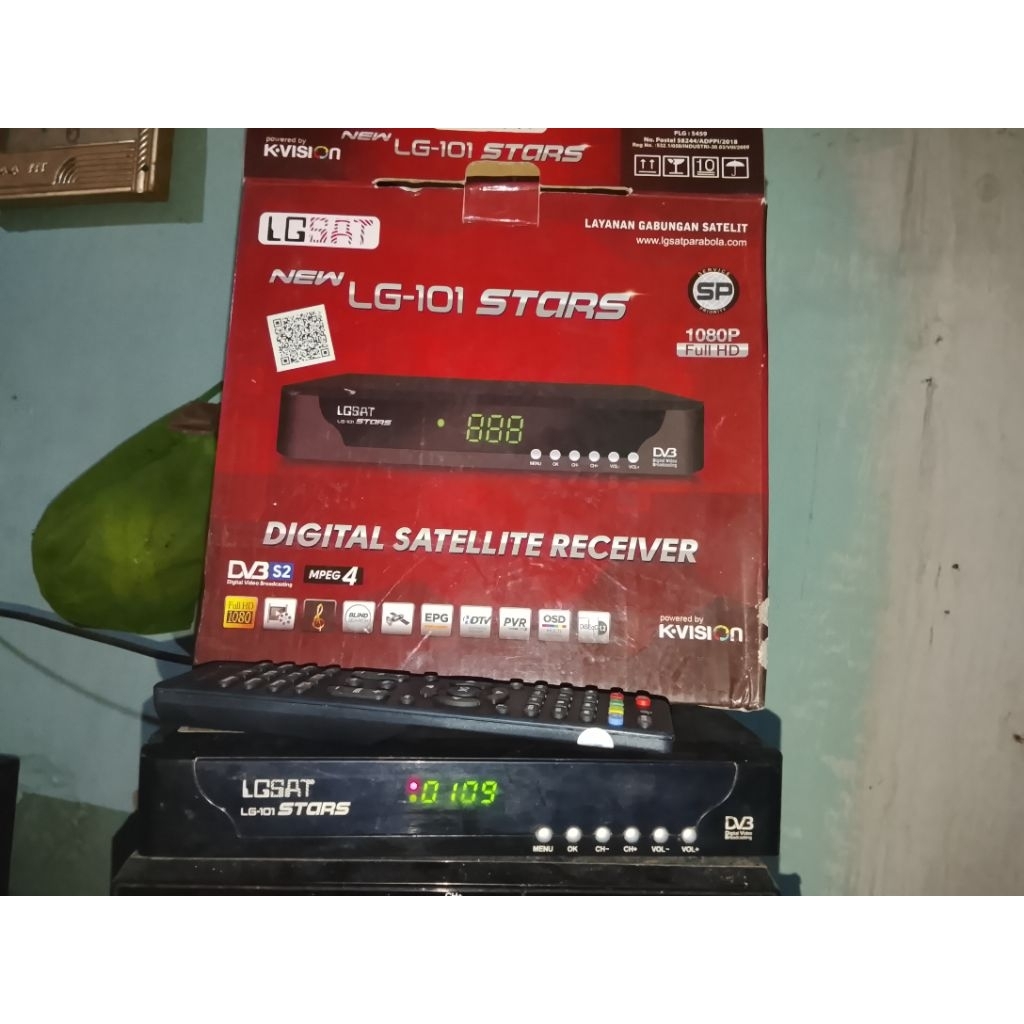 K vision LGSAT LG-101 Stars second