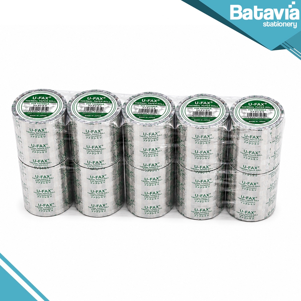KERTAS THERMAL 57 x 47 mm U-FAX | THERMAL PAPER ROLL | FAX