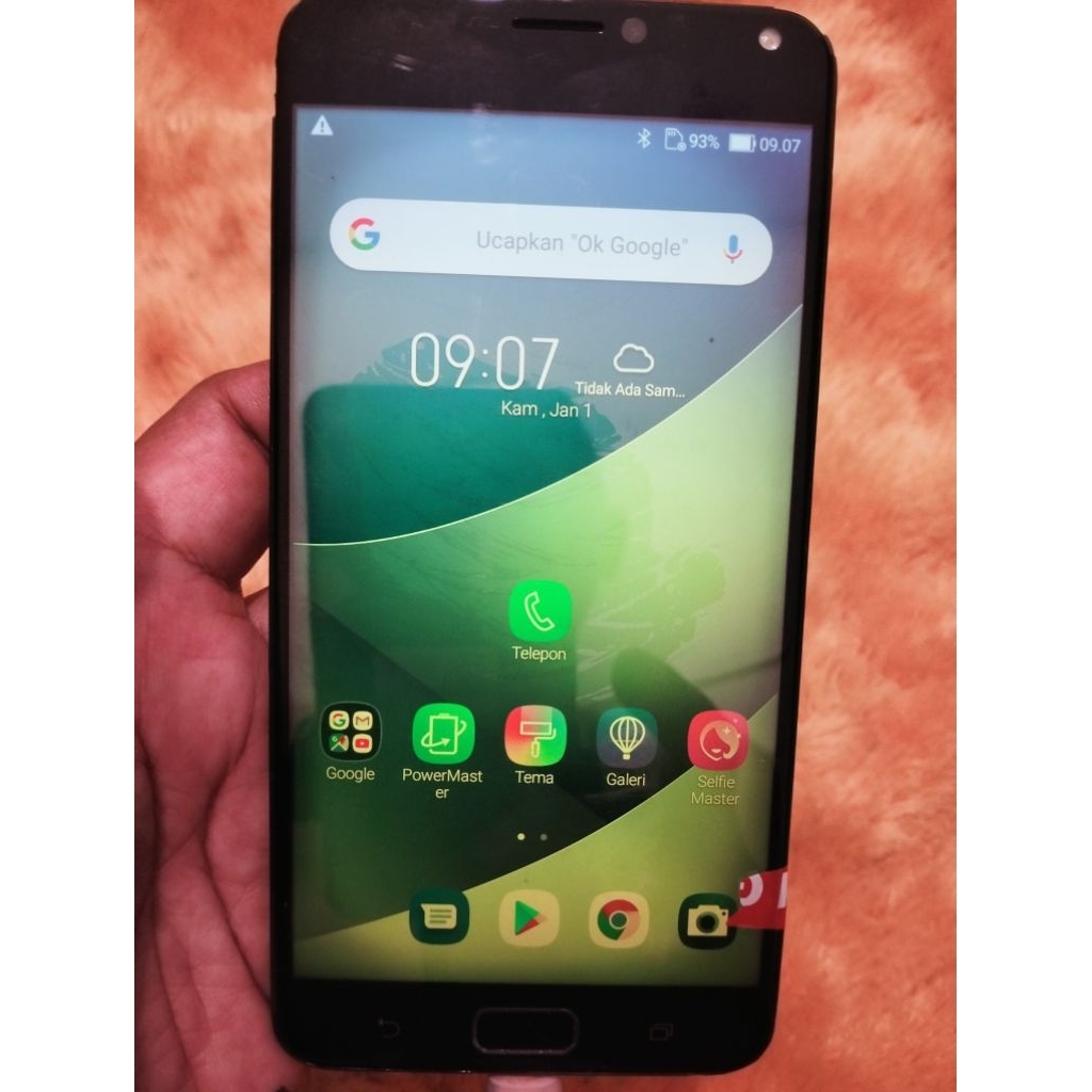 lcd touchscreen asus 4 max pro x00id copotan bawaan