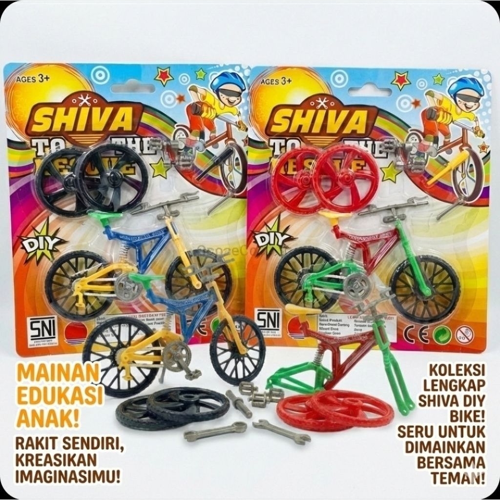 MAINAN MINIATUR SEPEDAH GUNUNG SHIVA