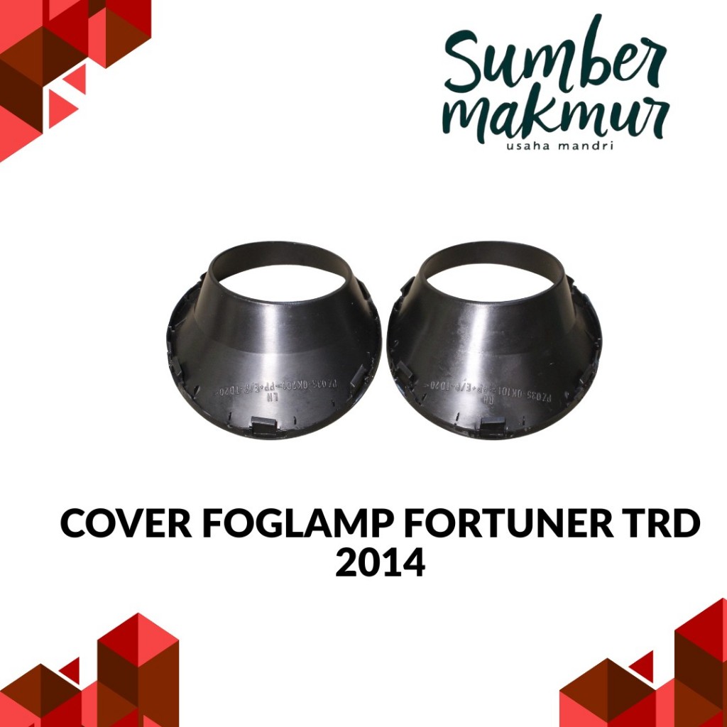 COVER FOGLAMP FORTUNER TRD 2014