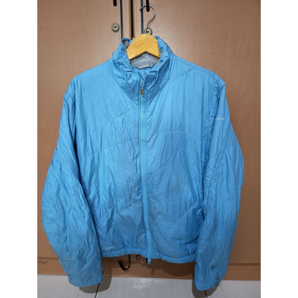 JAKET PUFFER COLUMBIA TITANIUM