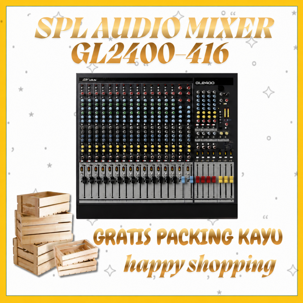 Mixer 16 Channel SPL Audio GL2400-416