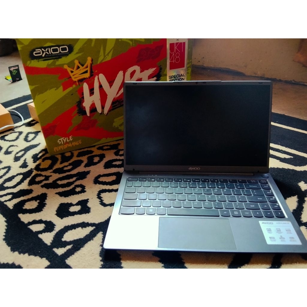 Axioo Hype 5 JKT48 Special Edition Ryzen 5 Black Tanpa Ram tanpa ssd