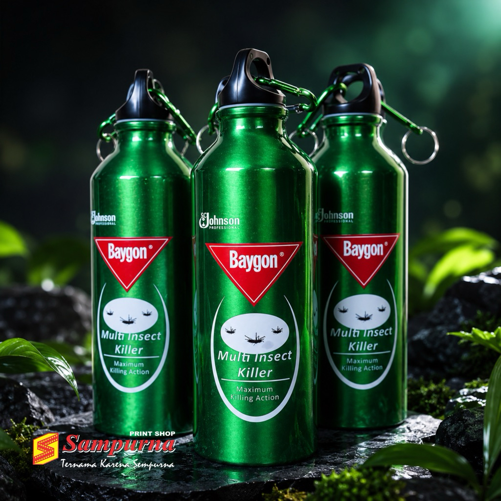 BOTOL MINUMAN TUMBLER | BOTOL TUMBLER CUSTOM | BOTOL BAYGON | BOTOL | TERMOS OBAT NYAMUK | TUMBLER O
