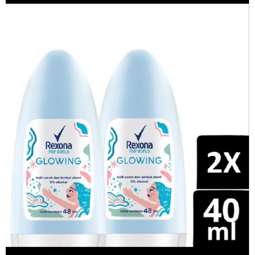 rexona glowing white 40ml