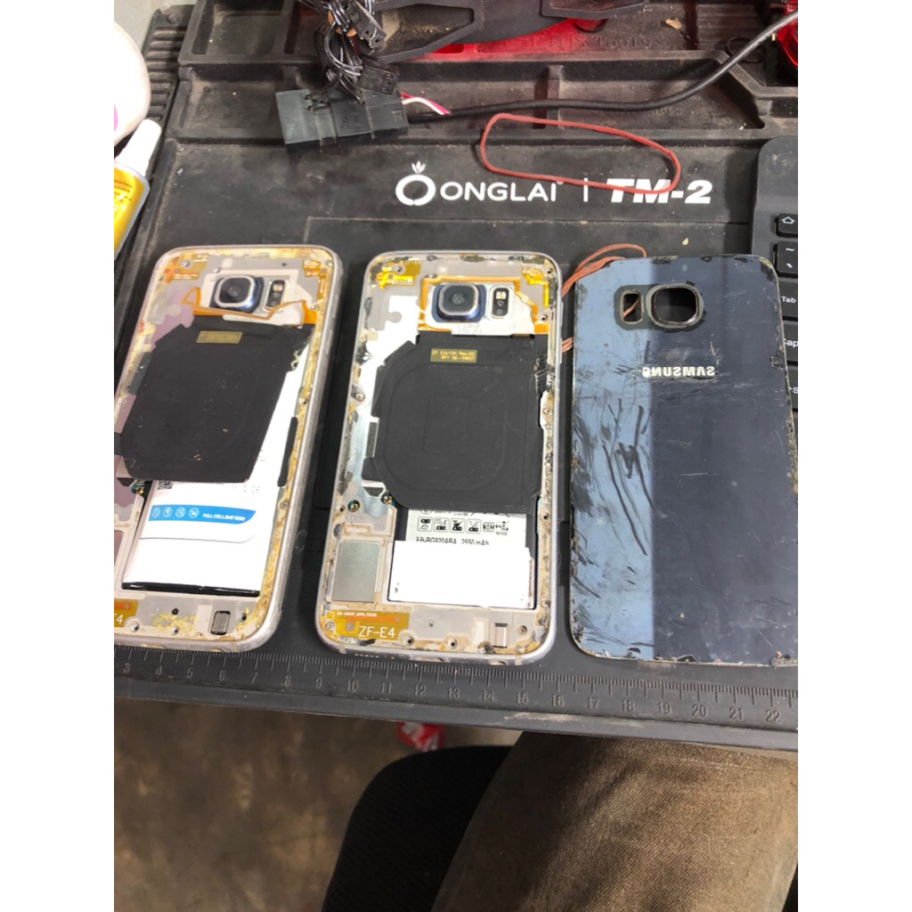 mesin samsung s6 flat bonus 2 unit kondisi tak tau