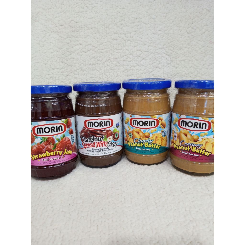 Morin Selai 300 gr / Strawberry Jam / Chocolate Hazelnut / Peanut Butter