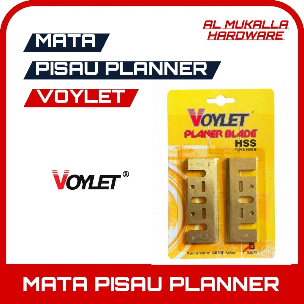 Pisau Planner Serut HSS Voylet