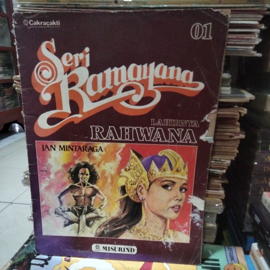 komik seri Ramayana lahirnya Rahwana no 1 Jan mintaraga