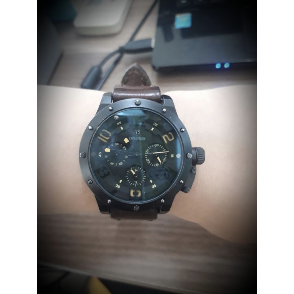 PRELOVED  JAM TANGAN WANITA EXPEDITION E6381B ORIGINAL