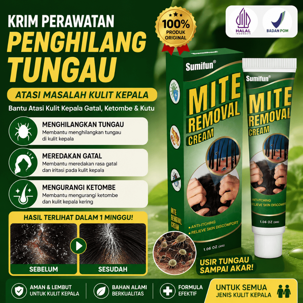 Sumifun Obat Koreng di kepala, obat salep gigitan tungau, obat gatal kulit kepala, obat borok di kul