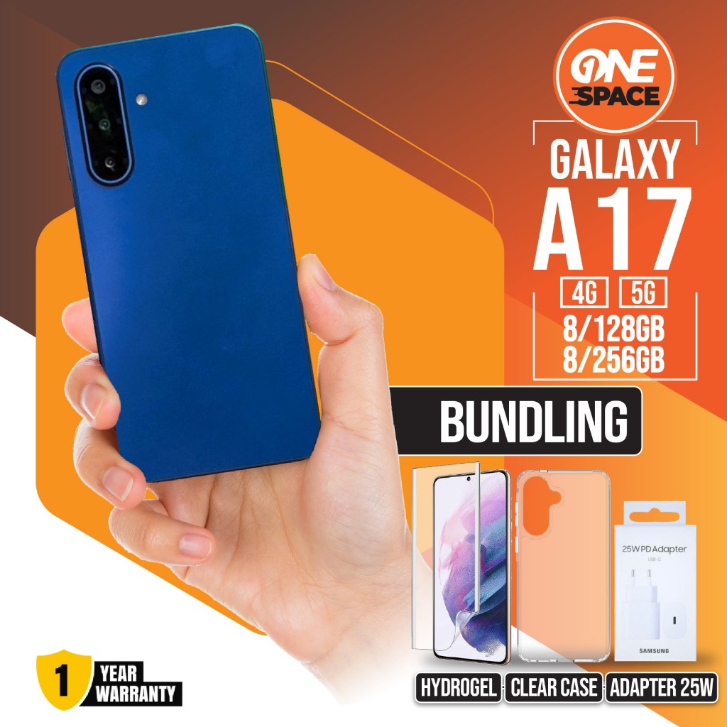 Samsung Galaxy A17 4G 5G 4/128 8/128 8/256 GB Garansi Resmi Smartphone