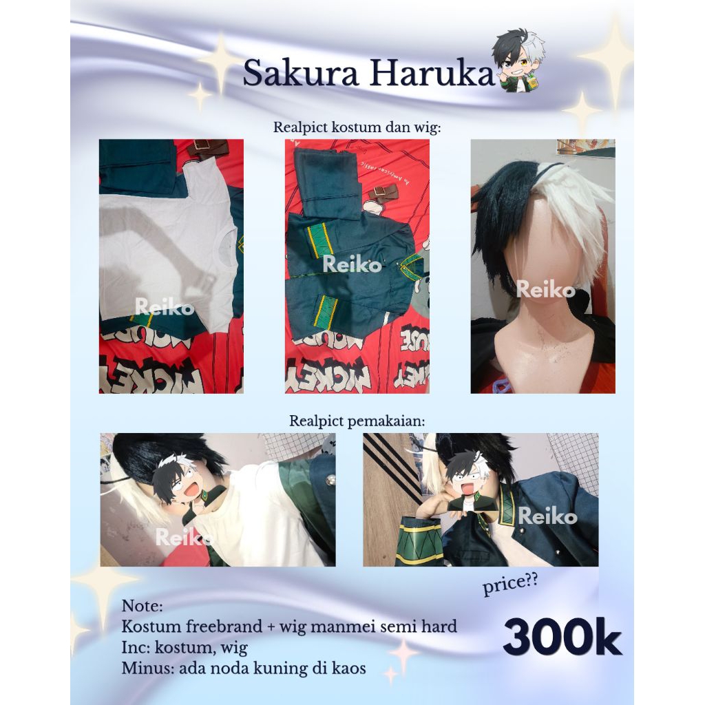 Sakura Haruka Kostum