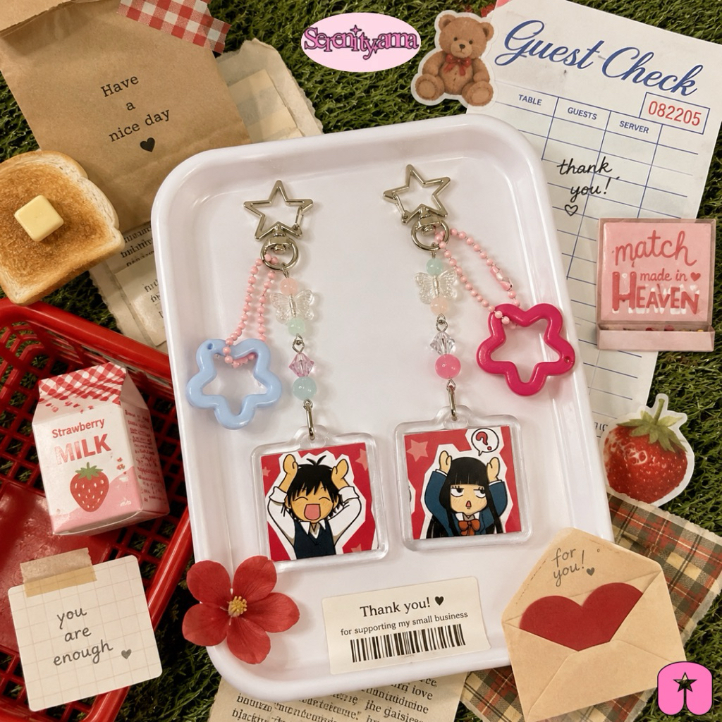KEYCHAIN KIMI NI TODOKE SHOTA SAWAKO COUPLE