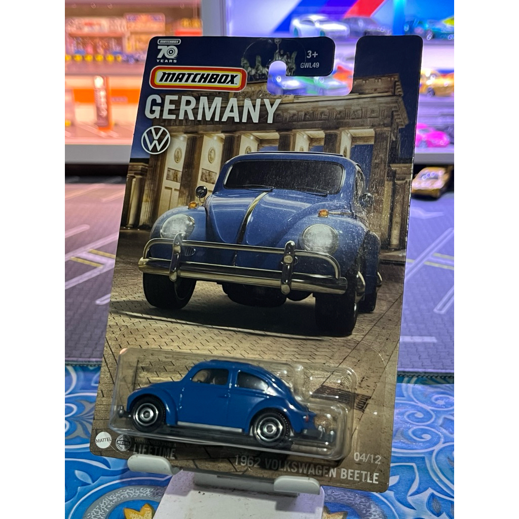 MATCHBOX 1962 VOLKSWAGEN BEETLE BLUE