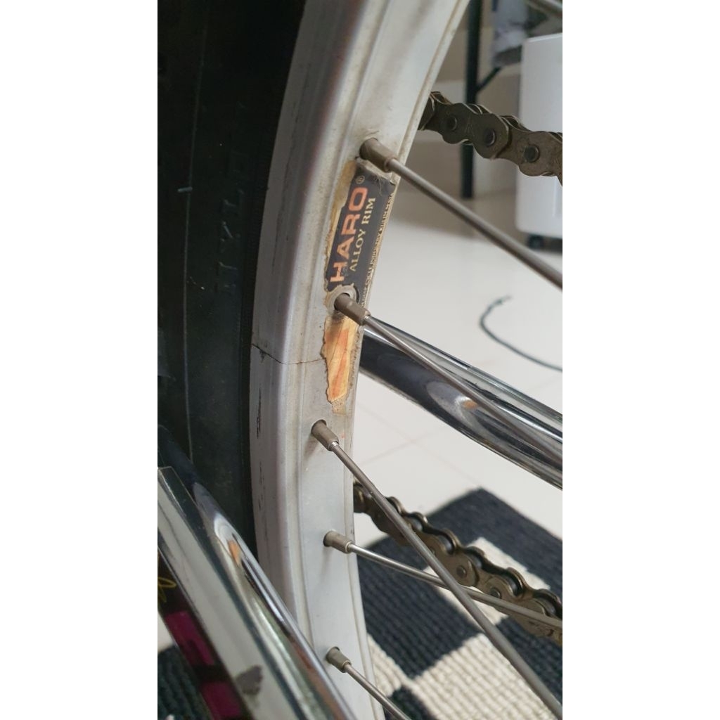 Sepeda BMX Haro Race Group 1 Rare Full Original Part
