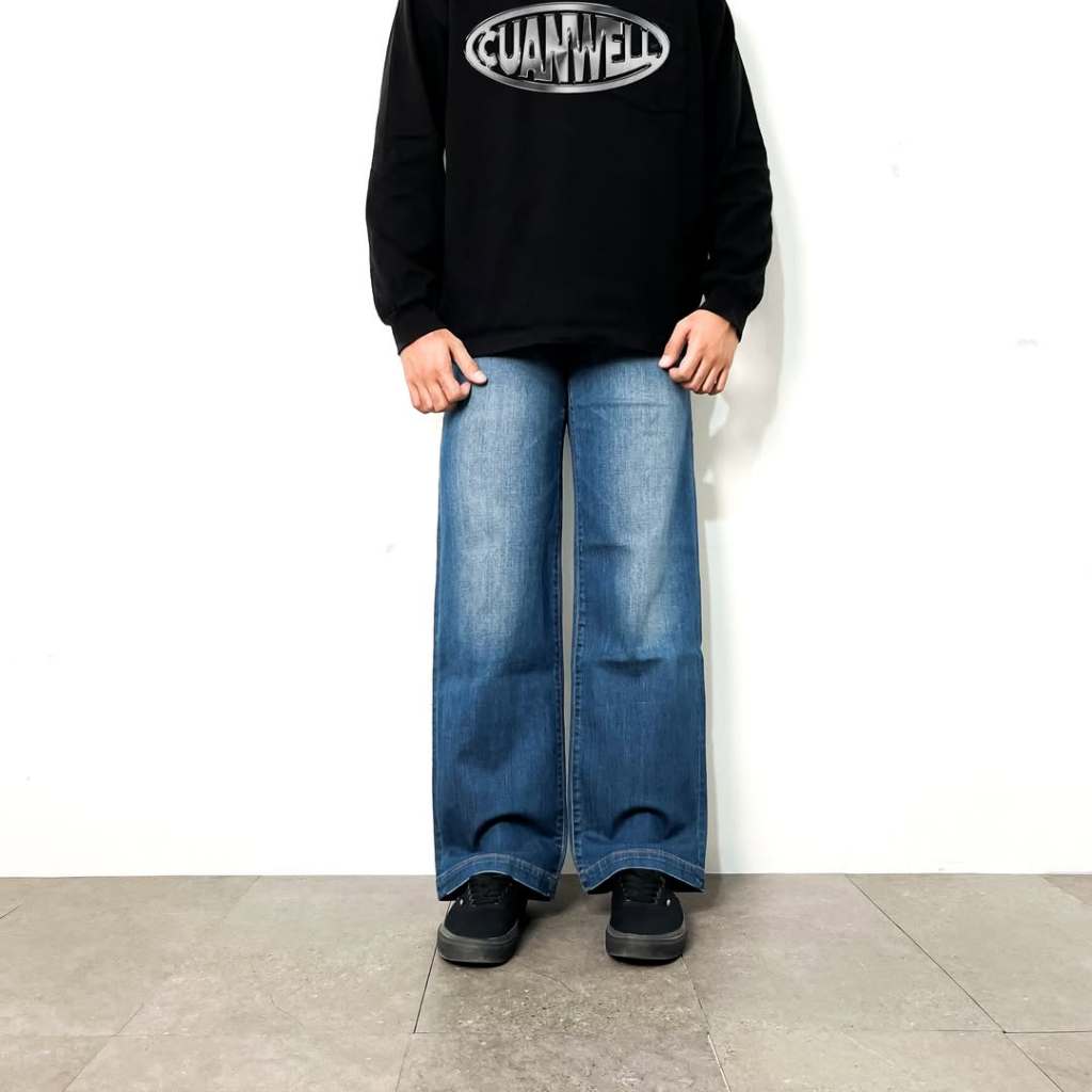 cuanwell - GL0BAL WORK FLARE JEANS (LF12)