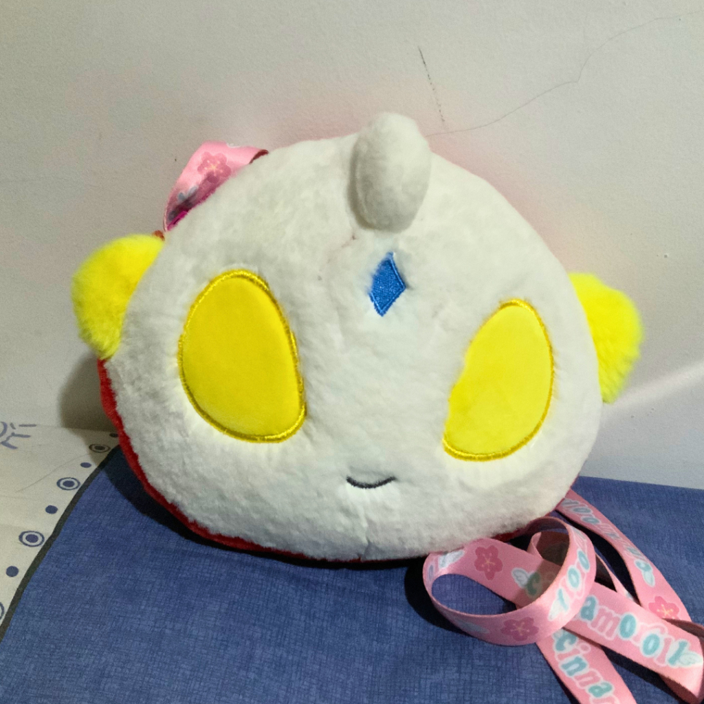 Tas Boneka Ultraman Kaiju Chibi Plush Bag Preloved Karakter Jepang