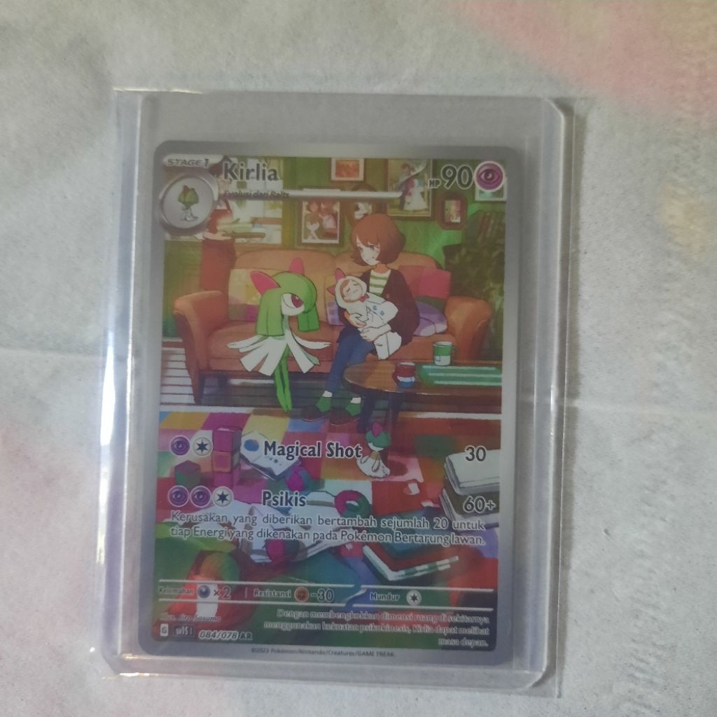 Kirlia Ar pokemon cards bahasa indonesia tcg