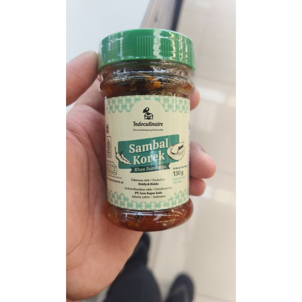 Sambal korek Indoculinare 365 Super indo