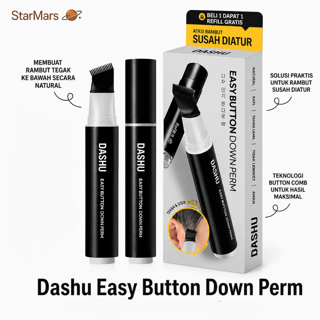 Dashu Easy Button Down Perm 20ml + 20ml/Stik Down Perm