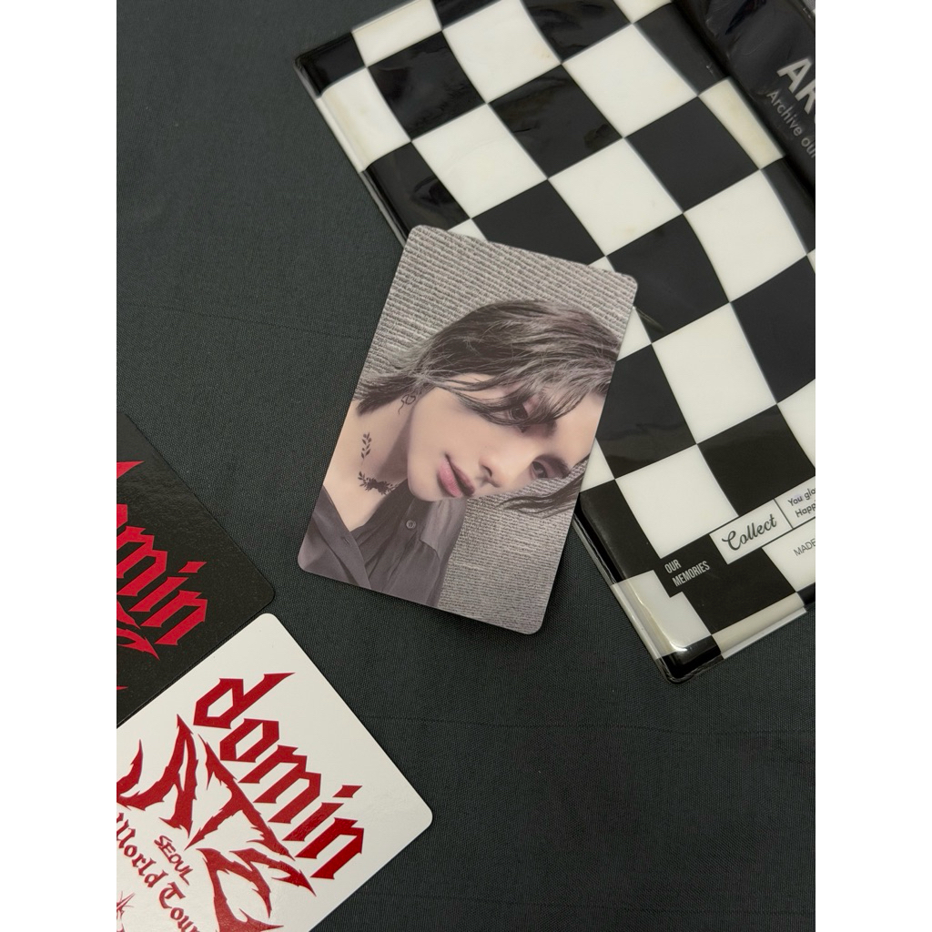 STRAY KIDS HYUNJIN APPMUS APPLE MUSIC ROCKSTAR PHOTOCARD OFFICIAL