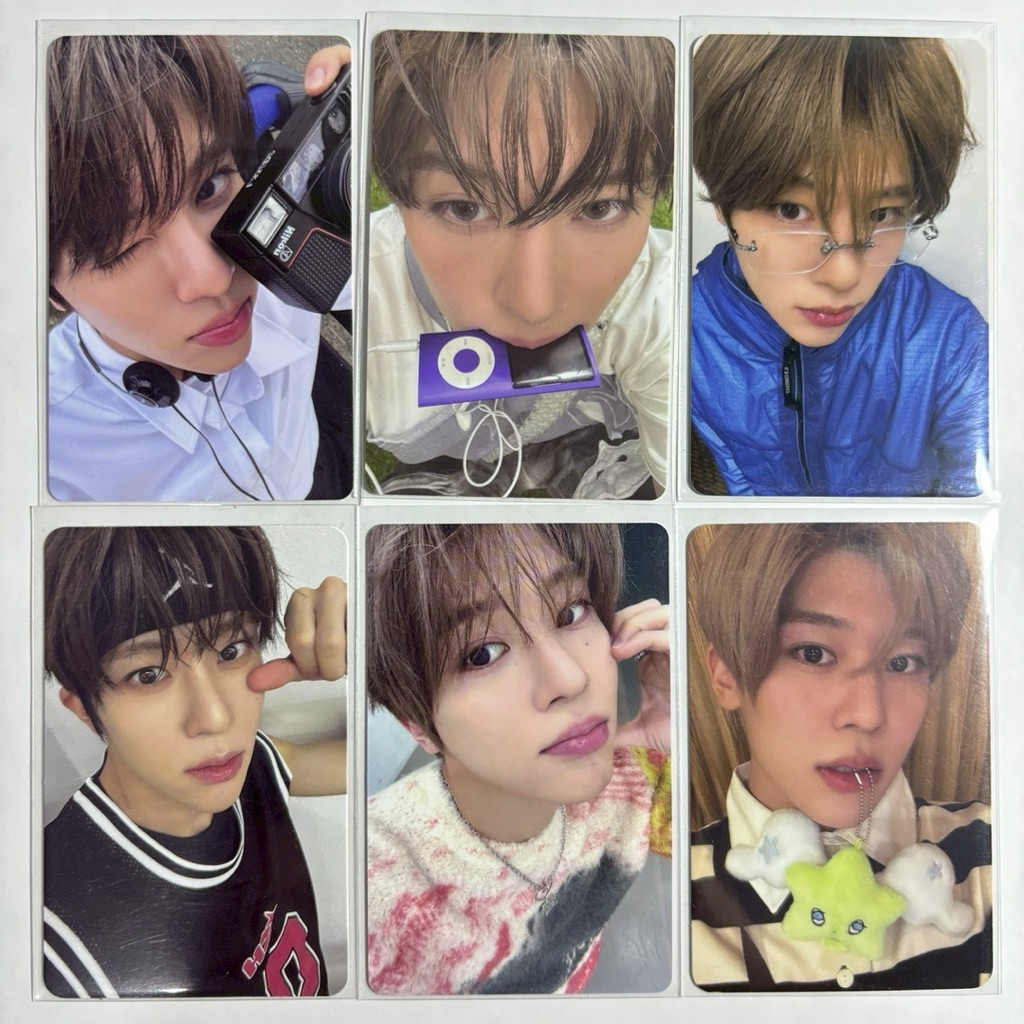 PHOTOCARD OH SION SONGBIRD POPPOP COLOR ALBUM PC QR STEADY SION BULU WICHU NCT WISH OFFICIAL