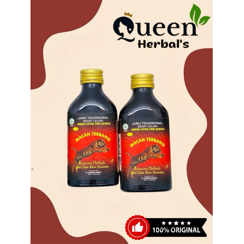 Jamu herbal Macan terbang