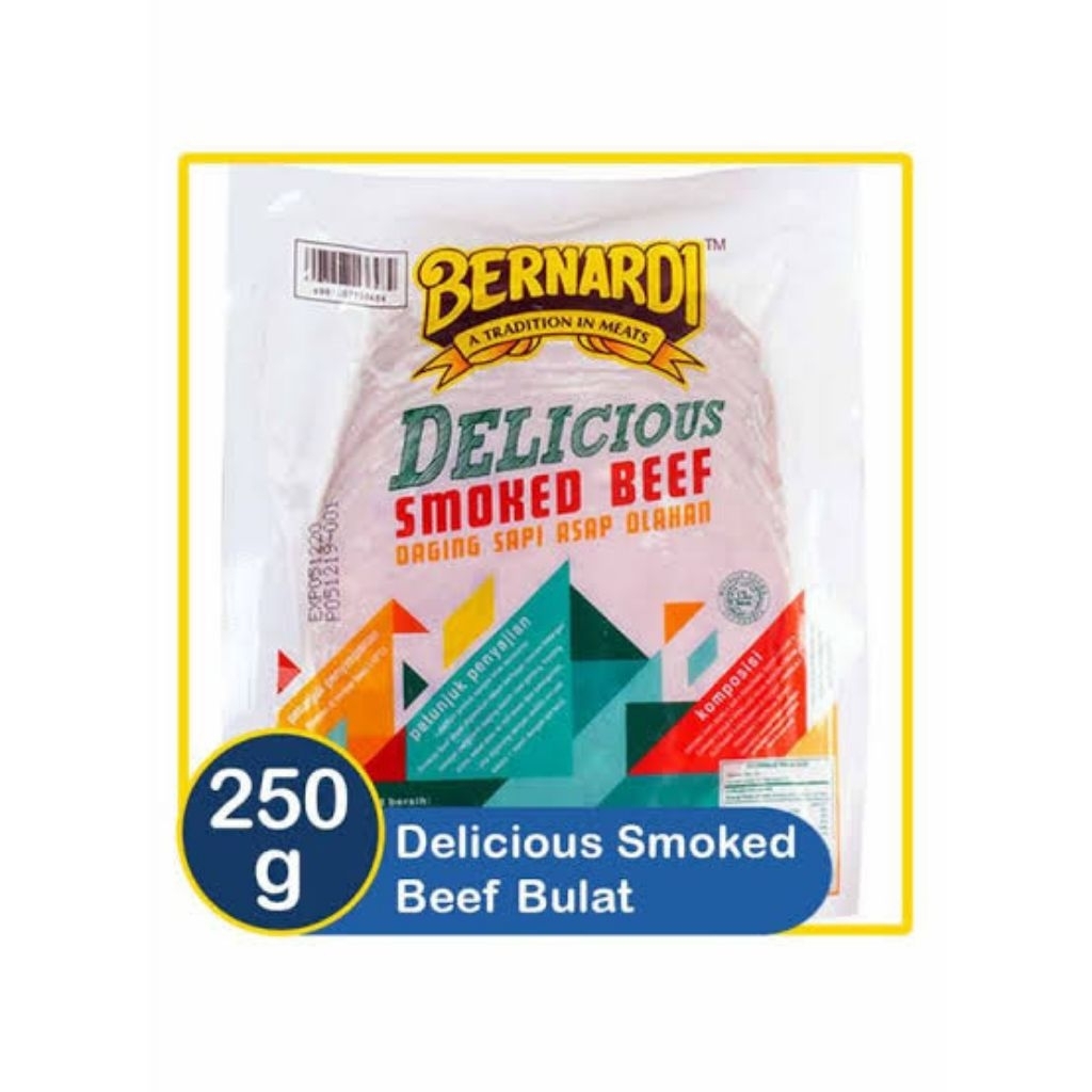 BERNARDI Delicious Smoked Beef 250g