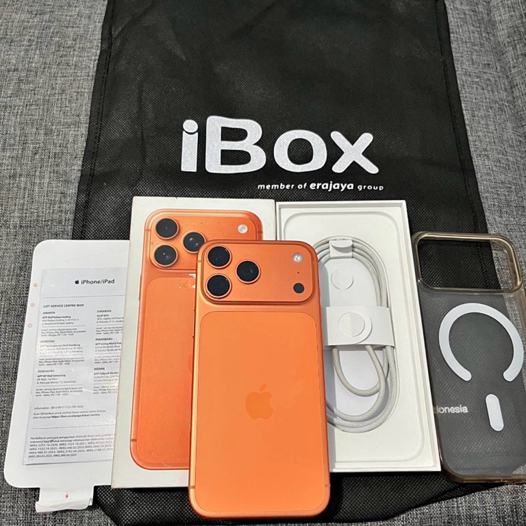 iPhone 17 Pro Max Second Garansi Resmi Indonesia