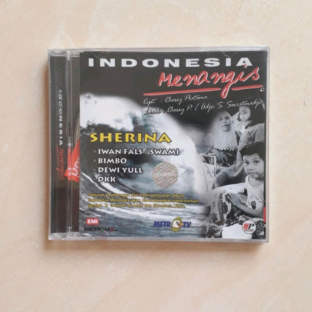 CD KOMPILASI INDONESIA MENANGIS